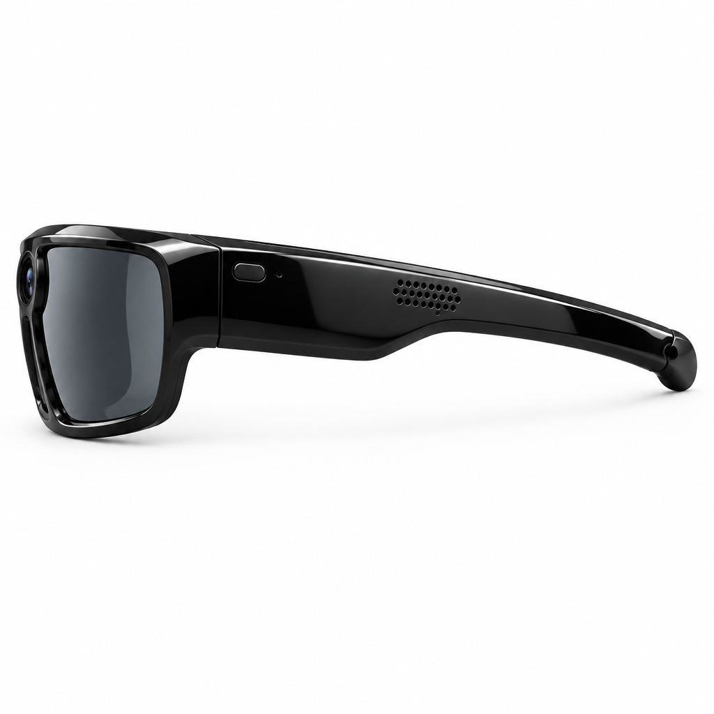 Chrome Eye Camera Glasses
