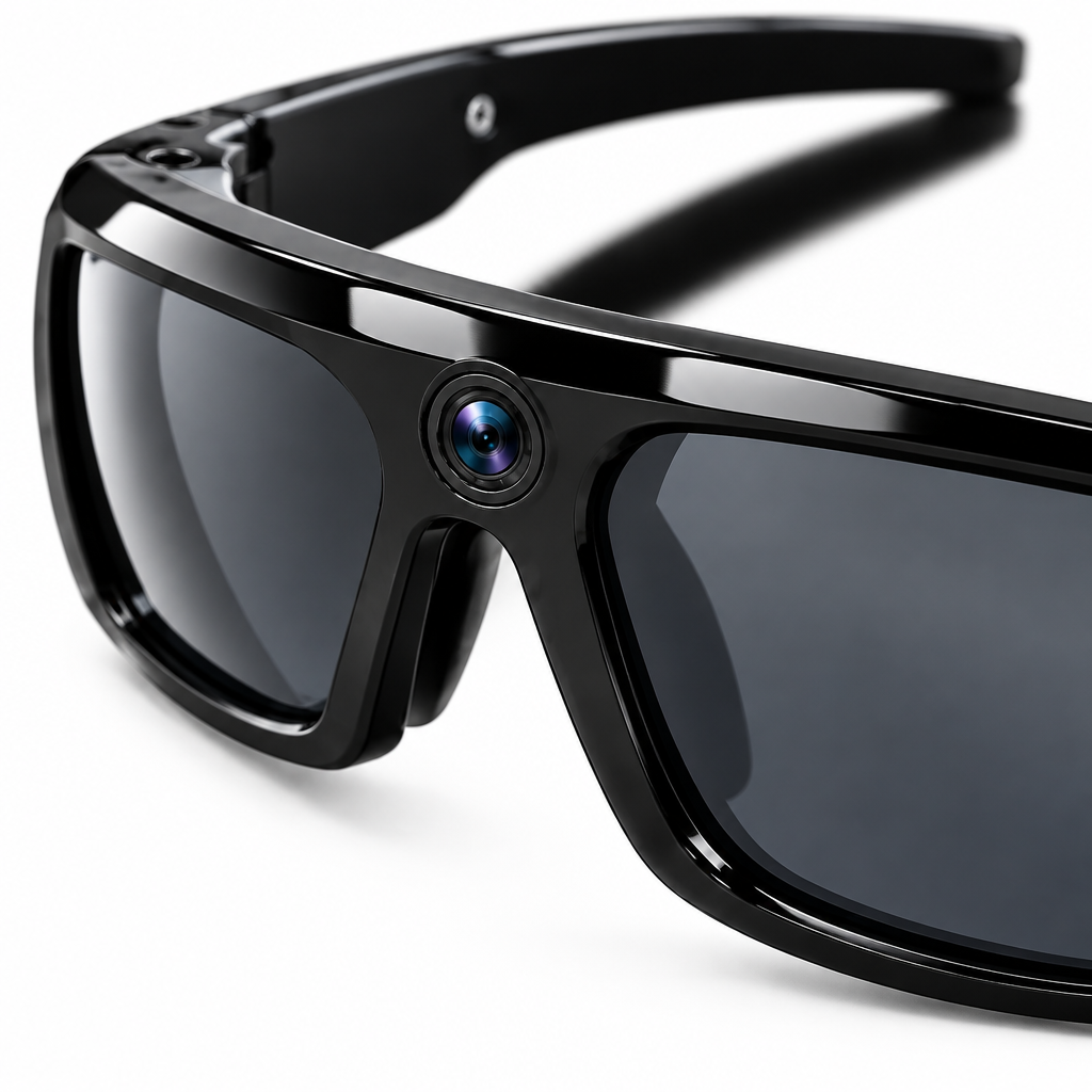 Chrome Eye Camera Glasses